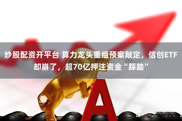 炒股配资开平台 算力龙头重组预案敲定，信创ETF却崩了，超70亿押注资金“踩踏”